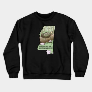 Central Mississippi Turtle Rescue Crewneck Sweatshirt